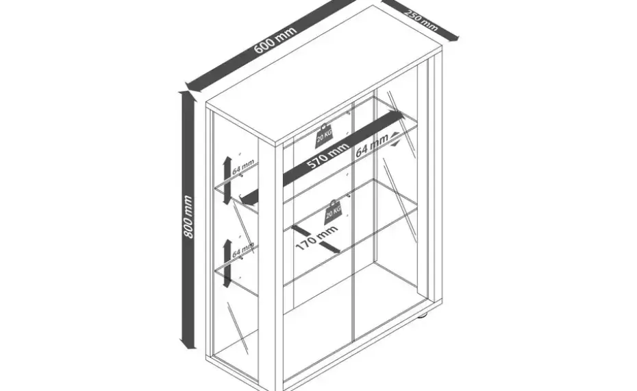 Vitrine Sintalo | Möbel Höffner