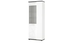 Vitrine Venedig | Tür mit Glaseinsatz links | Höffner