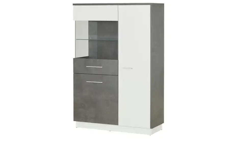 Vitrine Zenga | links | Möbel Höffner
