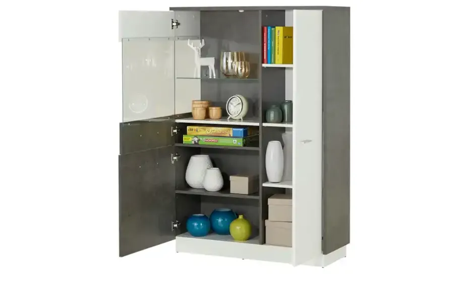 Vitrine Zenga | links | Möbel Höffner