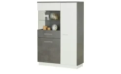 Vitrine Zenga | links | Möbel Höffner