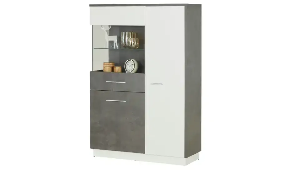 Vitrine Zenga | links | Möbel Höffner