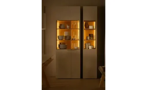 VOX Glasvitrine 4 You Fresh | Eiche | Möbel Höffner