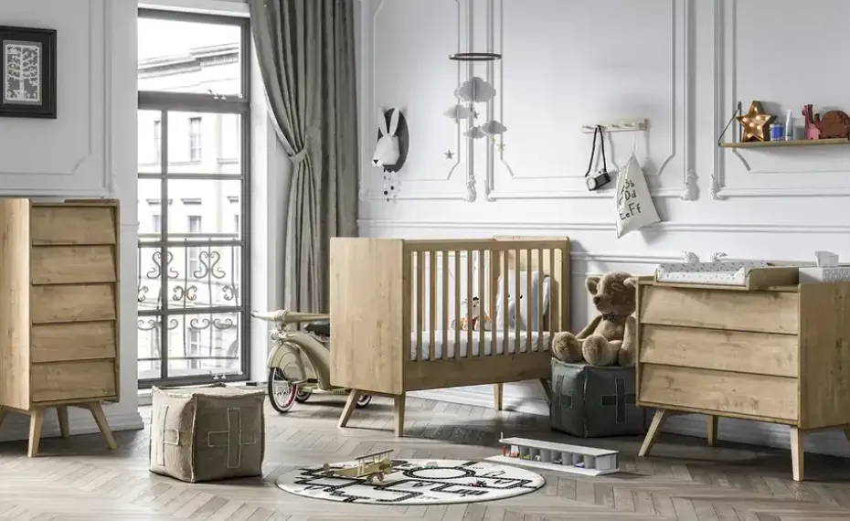 VOX Kommode Vintage Baby | Eiche (Nachbildung)