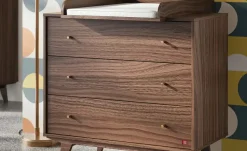VOX Wickelaufsatz Mid | Walnuss (Nachbildung), Walnuss