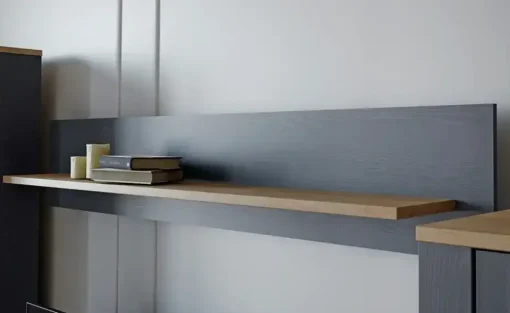 Wandboard Toneo | Eiche (Nachbildung), Blau | Höffner