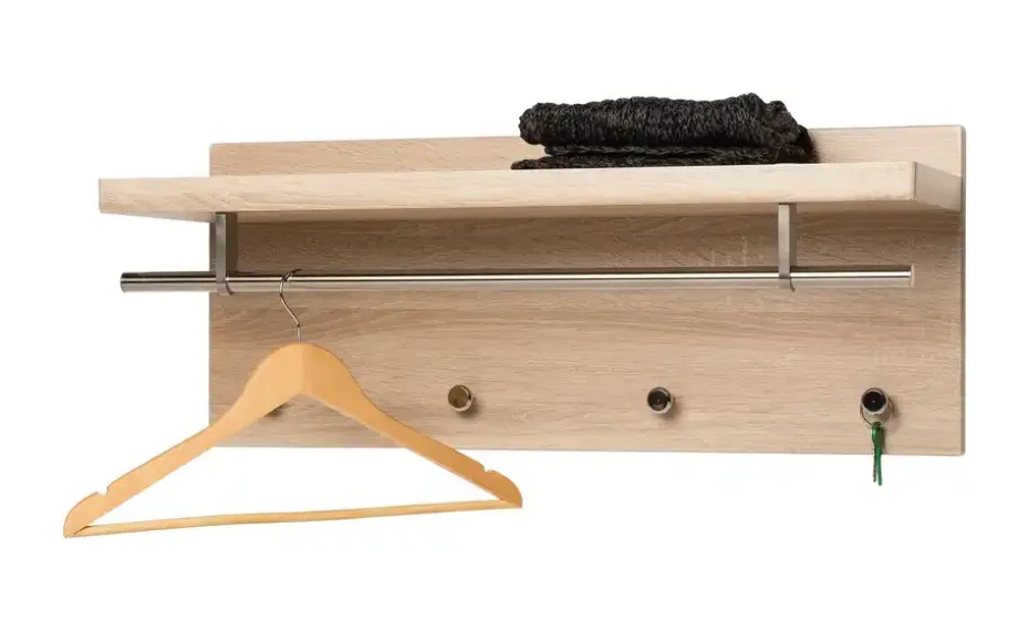 Wandgarderobe Hemstedt | Eiche (Nachbildung) | Höffner