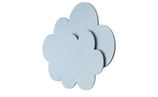 Wandleuchte Wolke | Blau | Möbel Höffner