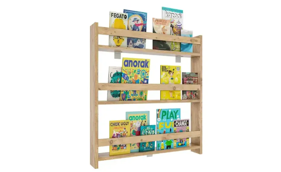 Wandregal Kidos | Eiche (Nachbildung) | Möbel Höffner