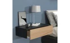 Wandschublade Usal | Schwarz | Möbel Höffner
