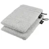 Waschhandschuh (16 x 21cm), 2er-Set Grau (Light Grey) Vienna Supersoft