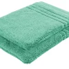 Waschhandschuh (16 x 21cm), 2er-Set Minze Soft Cotton