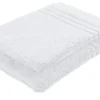 Waschhandschuh (16 x 21cm), 2er-Set Weiß Soft Cotton