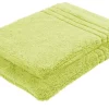 Waschhandschuh (16 x 21cm), 2er-Set Grün Soft Cotton