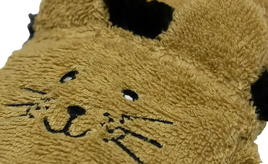 Waschhandschuh Löwe | Sand | Möbel Höffner