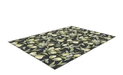 Webteppich Lemon | Schwarz, 123x180 cm | Möbel Höffner
