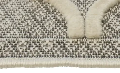 Webteppich Simple Life | 80x200 cm, Beige, Creme