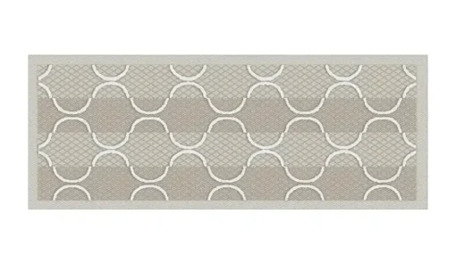 Webteppich Simple Life | 80x200 cm, Beige, Creme