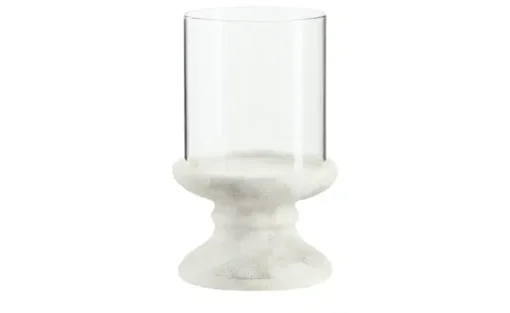 Windlicht mit Glasaufsatz | 25,5 cm | Möbel Höffner