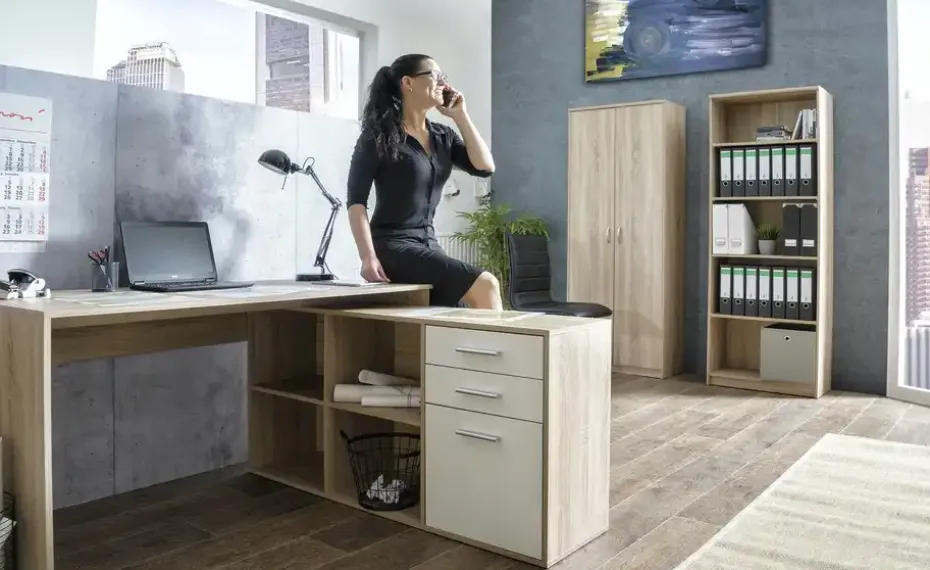 Winkelschreibtisch Effra | Möbel Höffner