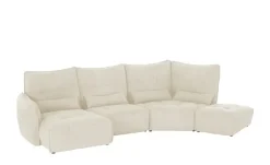 Wohnlandschaft Jeaneva | Creme, links | Möbel Höffner