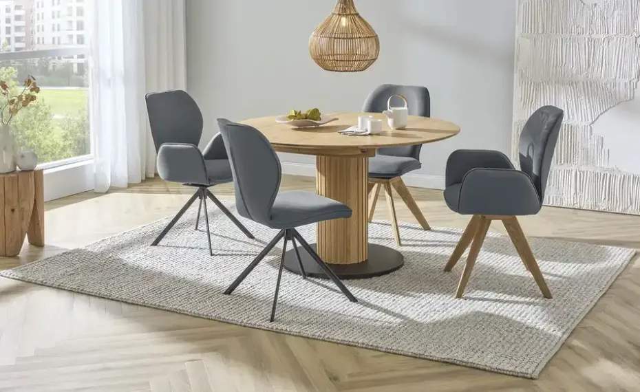 Wohnwert Esszimmerstuhl Lea | Graphit, ohne | Höffner