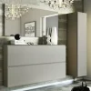 Wohnwert Garderobenpaneel  Nicolo | Taupe, matt