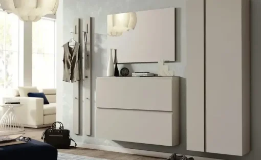 Wohnwert Hängeschrank Nicolo | Sand, matt, Rechts