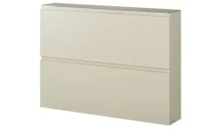 Wohnwert Hängeschuhschrank Nicolo | Taupe, matt, 110 cm