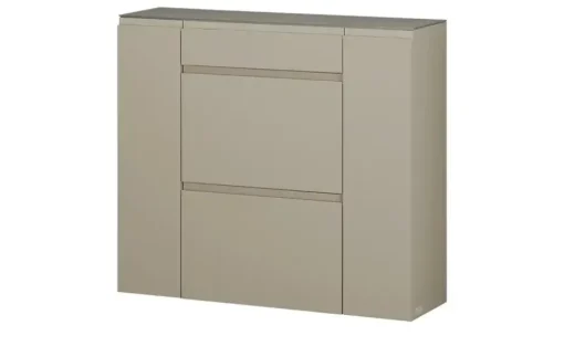Wohnwert Hängeschuhschrank Nicolo | Taupe, matt