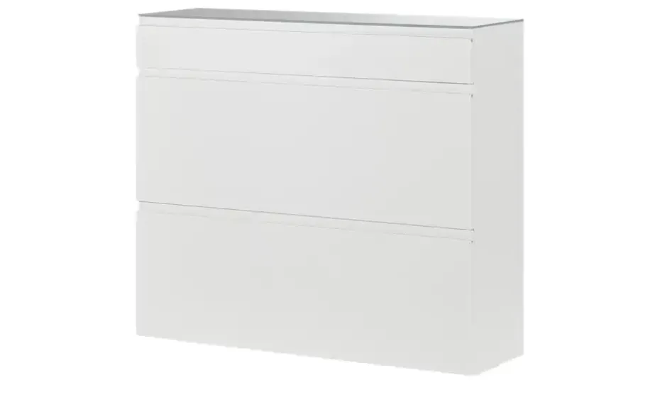 Wohnwert Hängeschuhschrank Nicolo | Weiß, matt