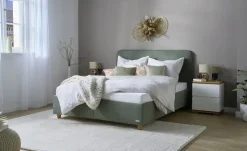 Wohnwert Polsterbett Tauris 2.0 | Grün, 160 cm
