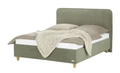 Wohnwert Polsterbett Tauris 2.0 | Grün, 160 cm
