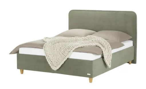 Wohnwert Polsterbett Tauris 2.0 | Grün, 160 cm