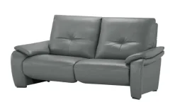 Wohnwert Sofa  aus Echtleder Halina | ohne, Anthrazit