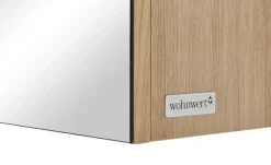 Wohnwert Spiegelschrank Capri | Eiche, Weiß | Höffner
