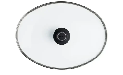 WOLL Sicherheitsglasdeckel | oval (38 x 28,4 cm)