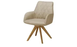 Woodford Armlehnstuhl Bristol | Sand, Mikrofaser