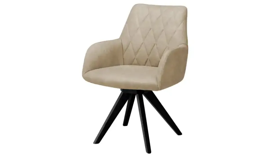 Woodford Armlehnstuhl Bristol | Sand, Mikrofaser