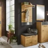 Woodford Dielenschrank Lina | Eiche, Grau | Höffner