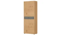 Woodford Dielenschrank Lina | Eiche, Grau | Höffner