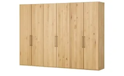 Woodford Drehtürenschrank, 6-türig teilmassiv Smilla | ohne Passepartoutrahmen, 216 cm