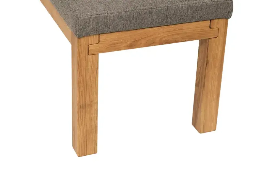 Woodford Eckbank massiv Melia | Braun, Eiche, geölt