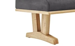 Woodford Eckbank  massiv Mila | Graphit, ca, 152 x 202 cm