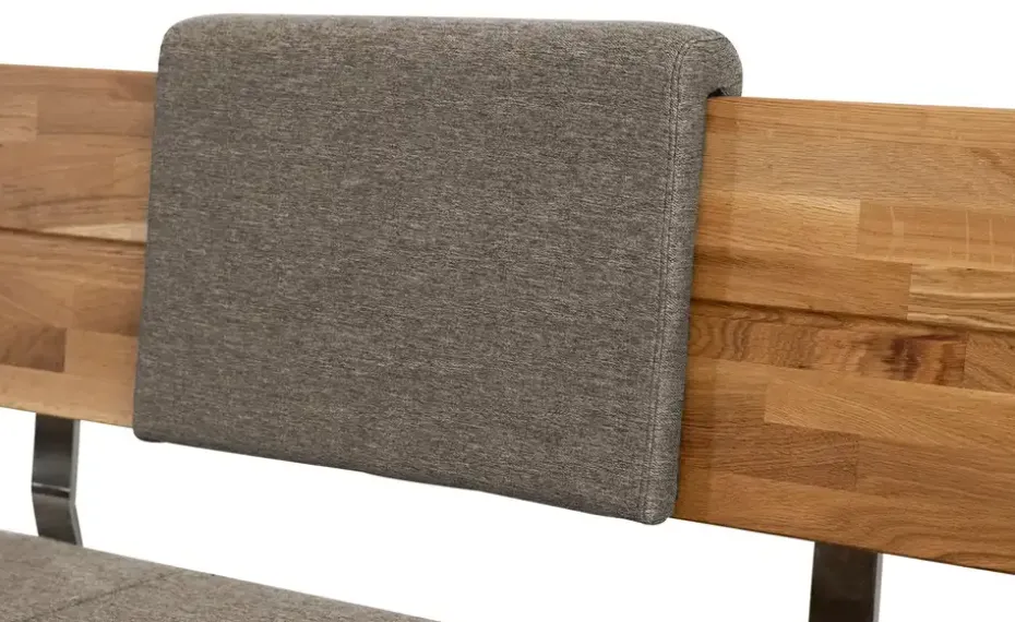 Woodford Eckbank massiv Melia | Braun, Eiche, geölt