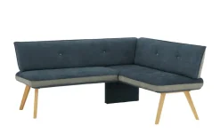 Woodford Eckbank Sunna | Blau, Grau, Eiche, lackiert