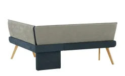 Woodford Eckbank Sunna | Blau, Grau, Eiche, lackiert