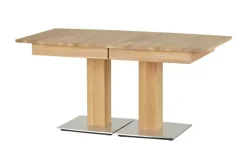 Woodford Esstisch  ausziehbar Toralf | Eiche bianco, geölt, 160 cm