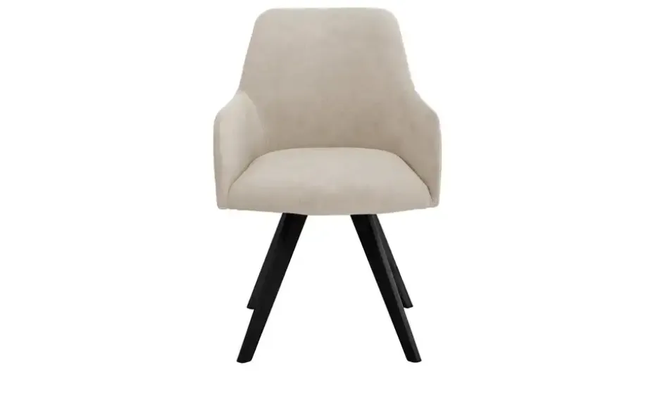 Woodford Esszimmerstuhl Bristol 2 | Creme, Velours