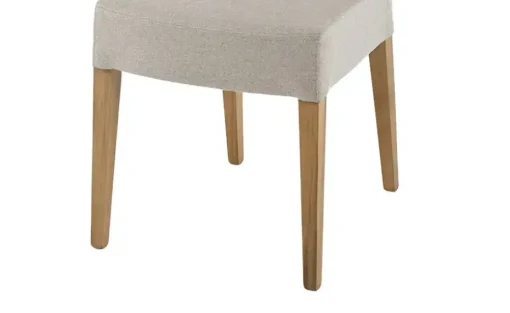 Woodford Esszimmerstuhl Coco | Flachgewebe, Beige
